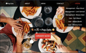 pop.eats application screenshot